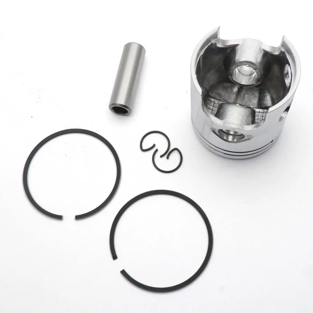
47mm Piston Kit Ring 10mm 12mm Pin for Scooter JOG 50cc 70cc 2 stroke engine yamaha minarelli 1pe40qmb 