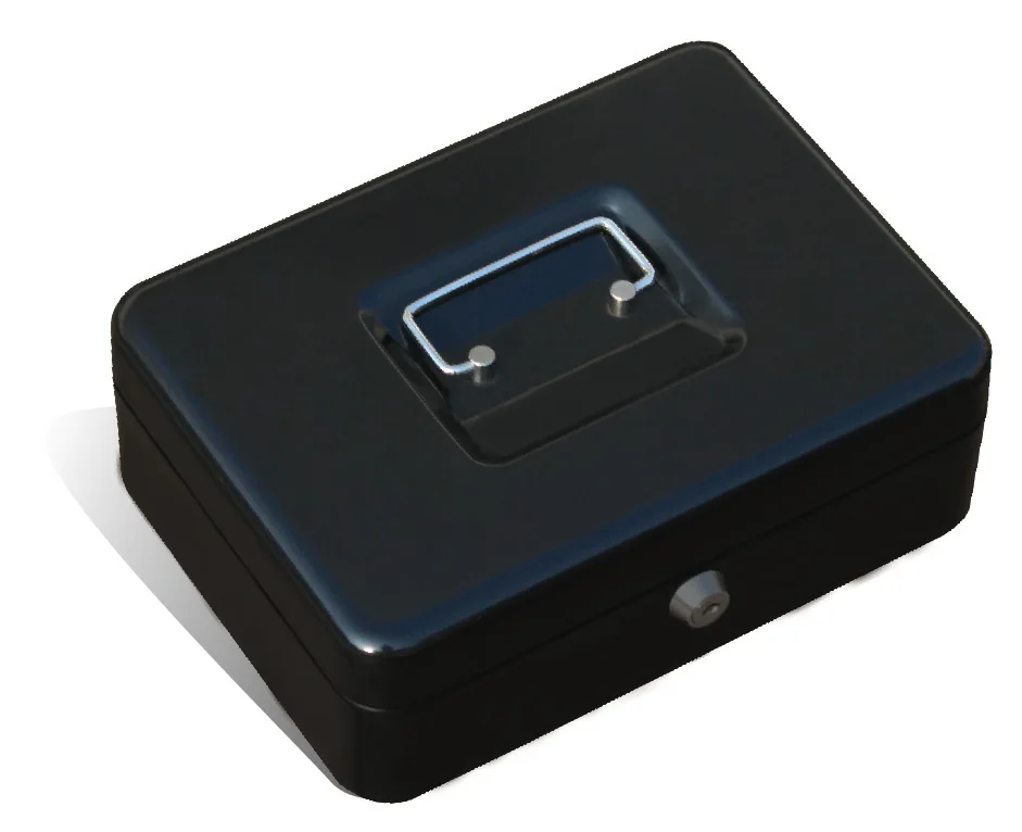 Сделано в Китае, стальной материал, Безопасный ящик для наличных денег с лотком для наличных