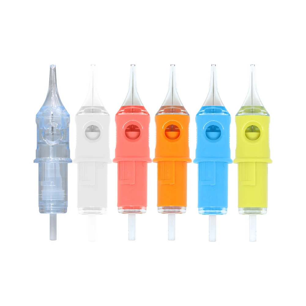 Tattoo Cartridge Needle Membrane Tattoo Nano Screw Cartridge Tattoo Needle Cartridge Eyebrow Permanent Makeup
