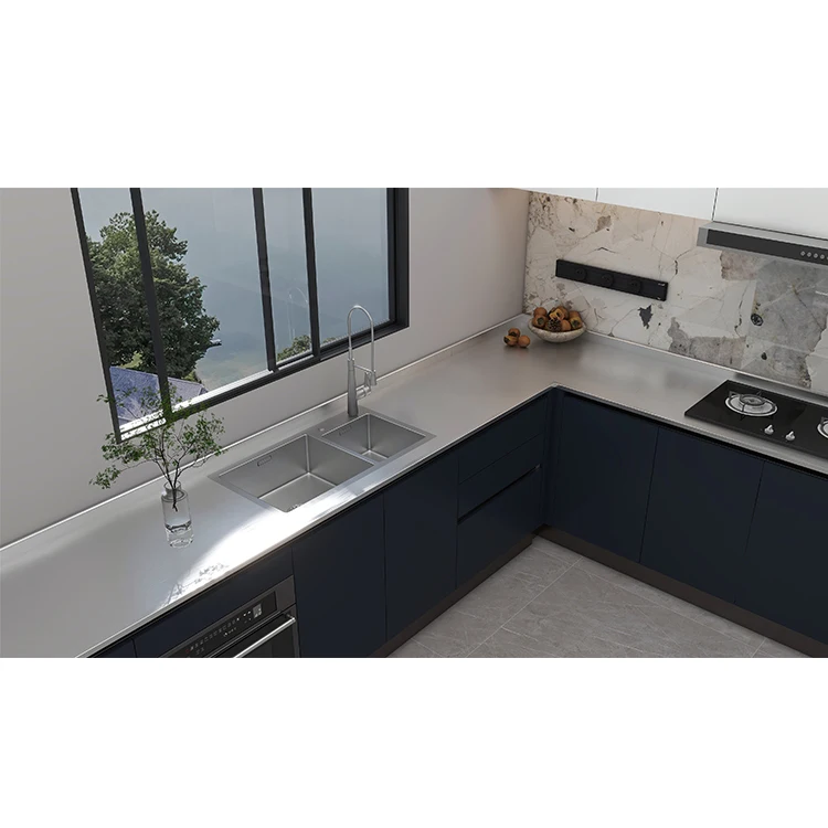 Factory price stainless steel kitchen cupboards small kitchen cabinets kitchen set furniture with best price