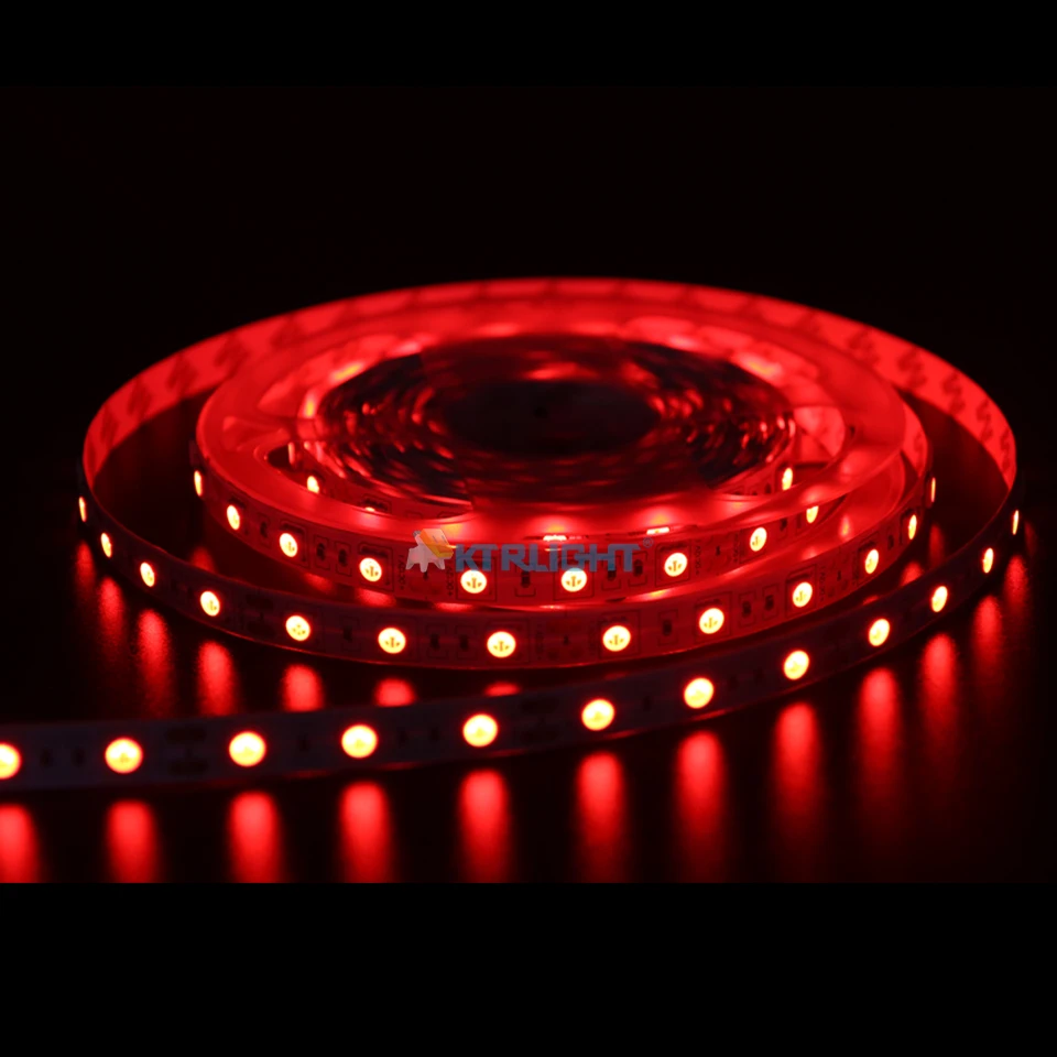 Высокое качество 60LED/M белый красный зеленый свет 12 В новый продукт SMD оптовая цена 5050 300Led полосы света 2 линии