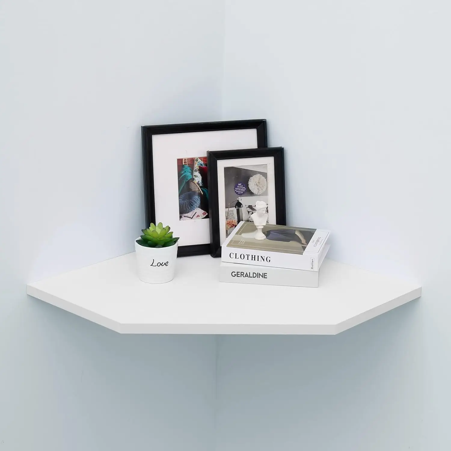 Adjustable 3-Piece Wooden Floating Wall Shelf for Home Decor for Book Storage in Living & Kitchen Wood Crafts & Wall Signs