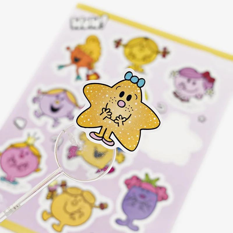 Custom Printing Lovely Journal Decoration Self Adhesive Vinyl Kiss Cut Sticker Sheet