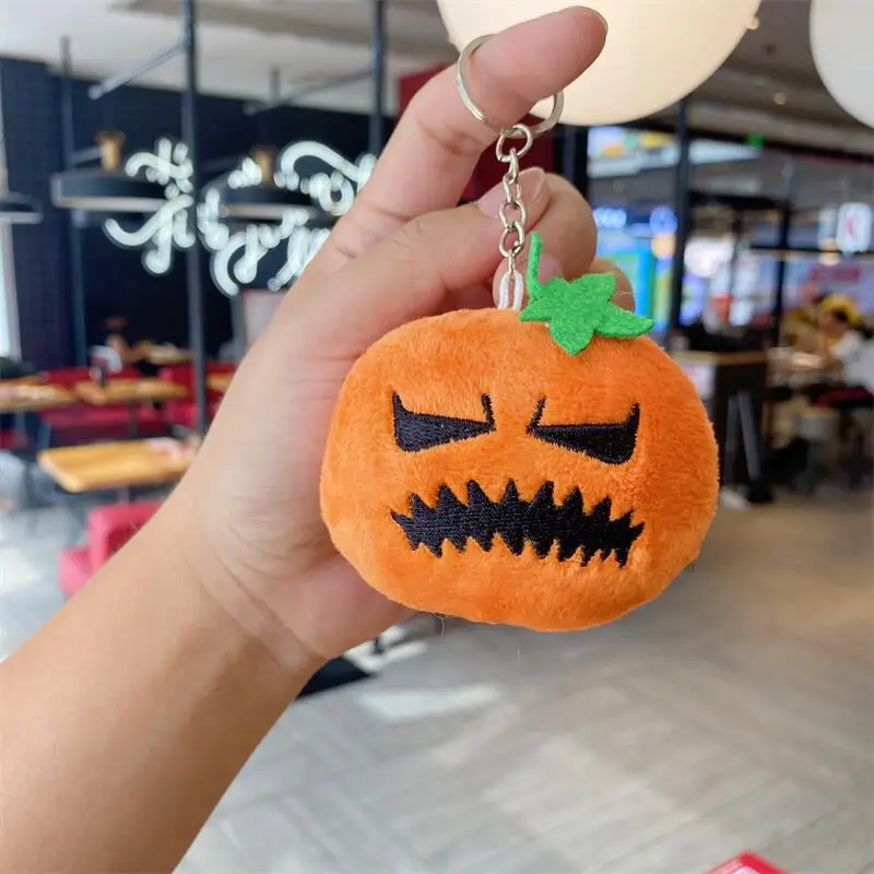Wrei Festival Doll Funny Pumpkin Plush Toy Hanging Ghost Decorative Props Custom Logo Pendant Small Boutique Gift