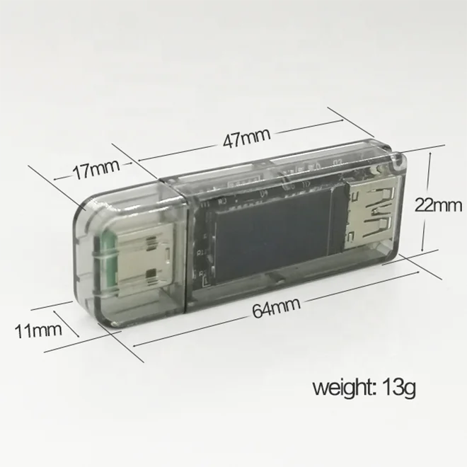 5А USB тестер цветной экран измеритель напряжения и тока мощность протокол быстрой зарядки зарядное устройство treasure