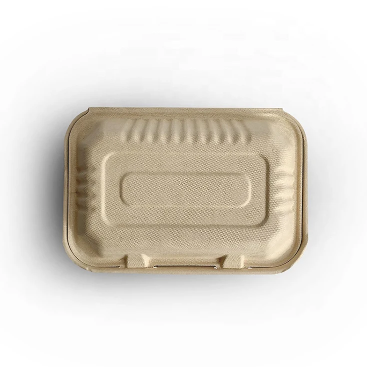 The Best Sugarcane Takeaway Lunch Boxes Fast Food Container Biodegradable Packaging Bagasse Food Container
