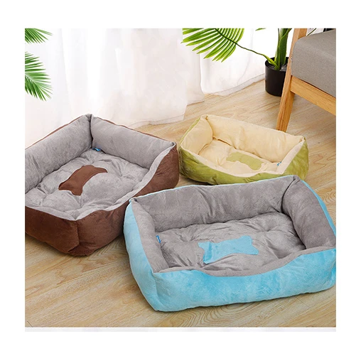 Оптовая продажа большие роскошные моющиеся удобные кровати для дома собаки большие кровати для собаки кровать для собаки кошка