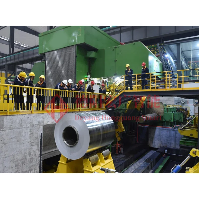 High Quality 1250-1700 mm 4-roller Finishing Machine Aluminum Coil Sheet Cold Rolling Mill
