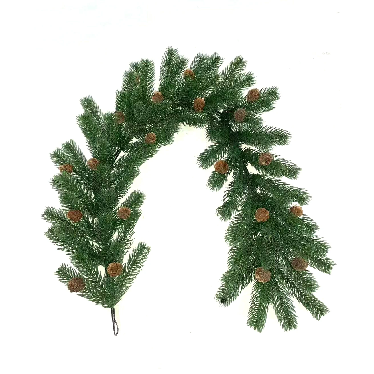 Christmas Garland Decoration Non-Lit Artificial Garland for Outdoor or Indoor Use Premium Quality Soft Green Holiday Decor