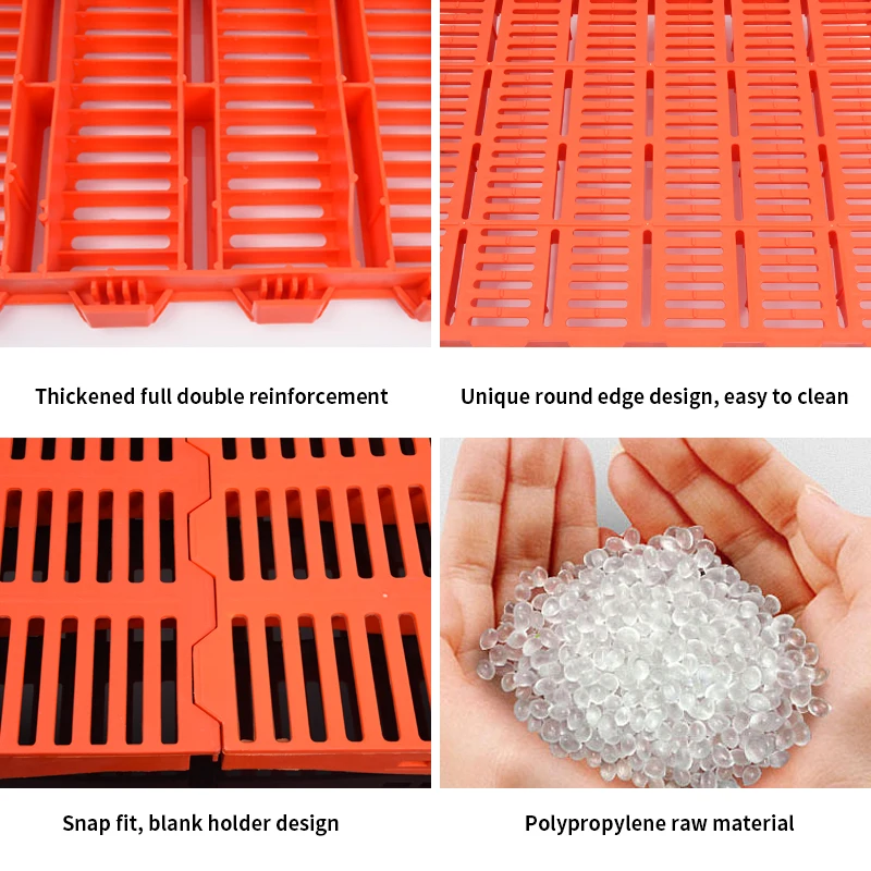 Selling best farm equipment in China plastic slat floor Can withstand 300 kg