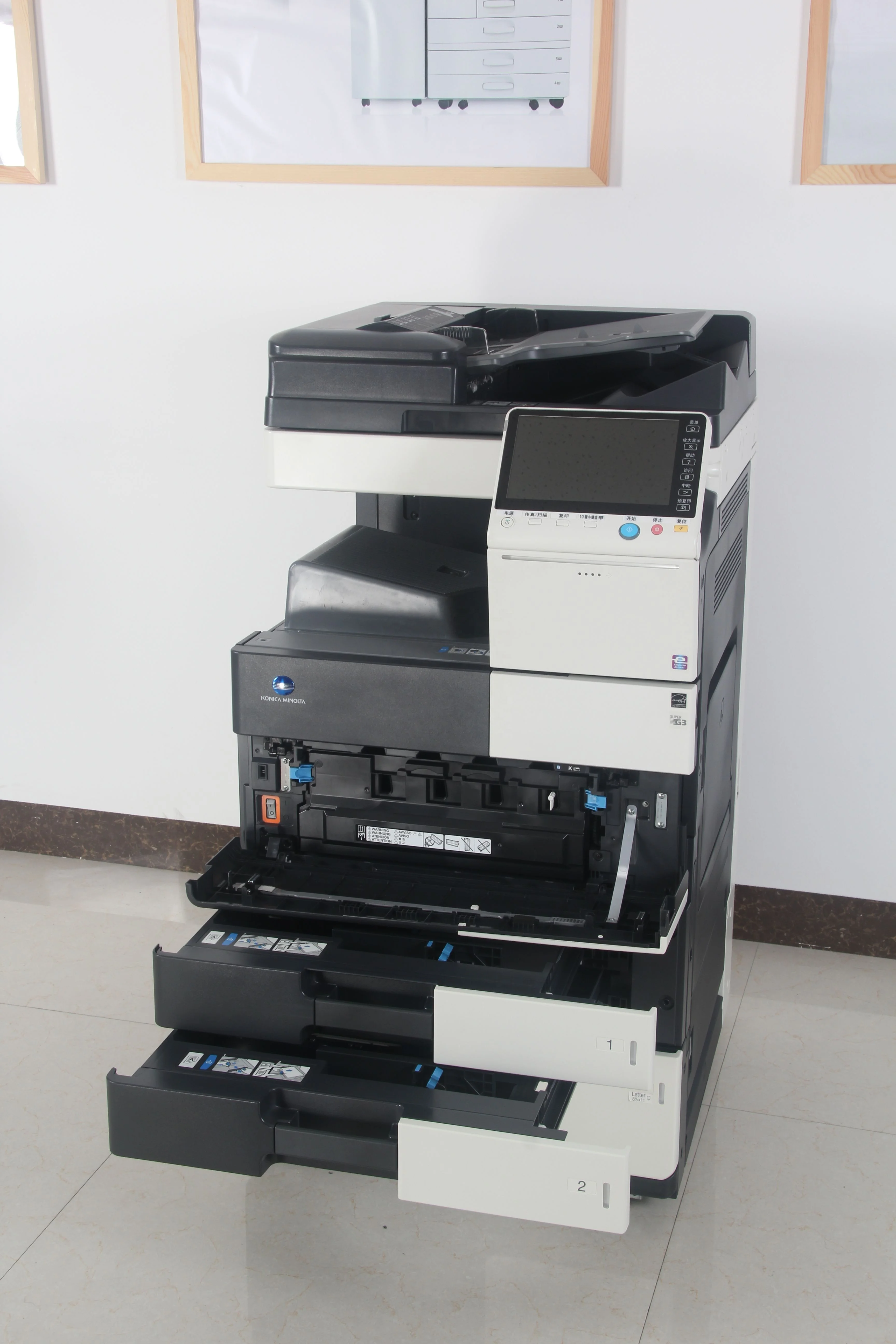 A3 A4 Office Printers Copiers Printer Machine Photocopiers For Konica Minolta BHC-368 All In One Duplicator Copiers