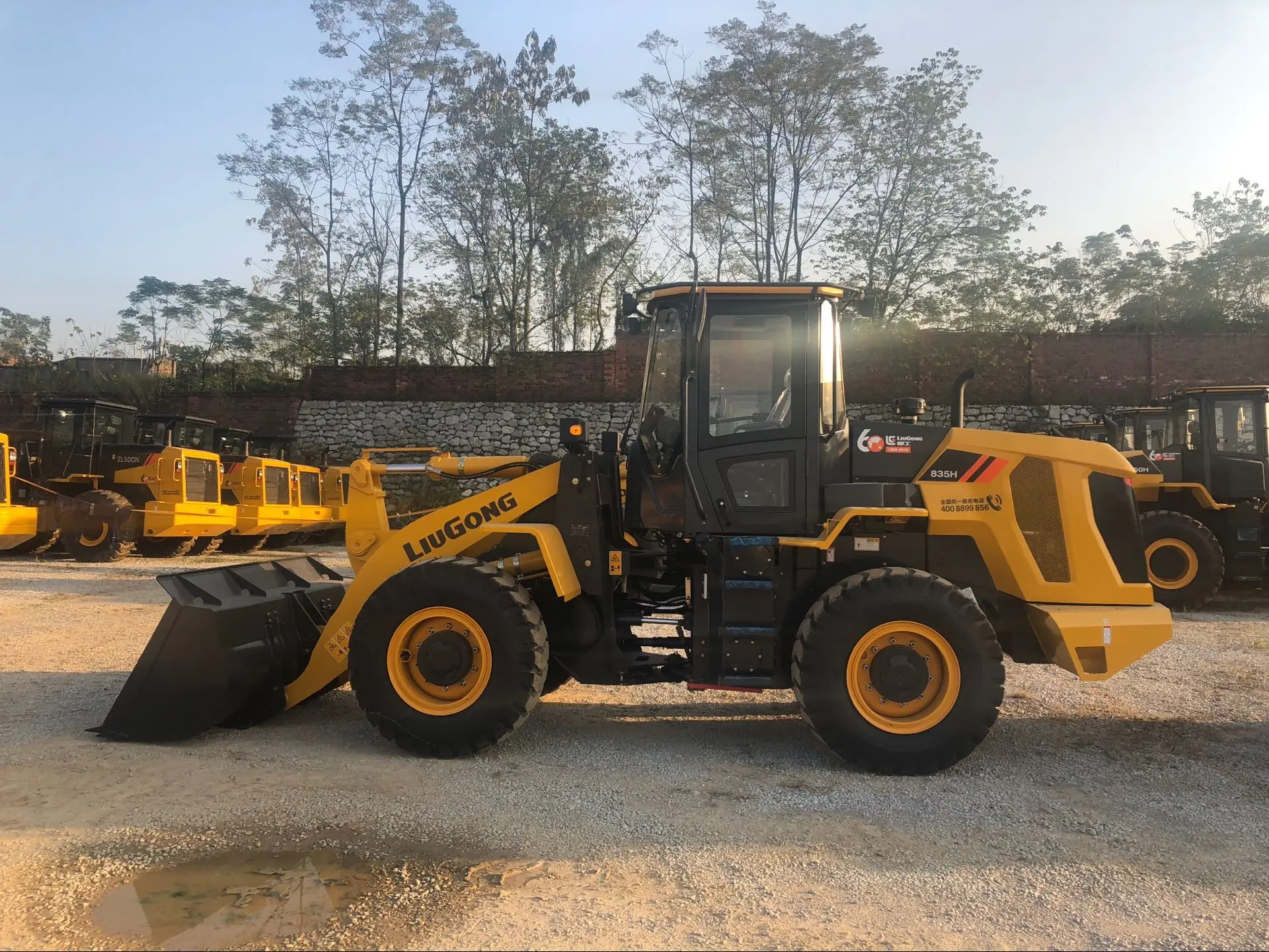 High Dumper 835 Wheel Loader CLG835 Mini Telescopic Loader for Sale