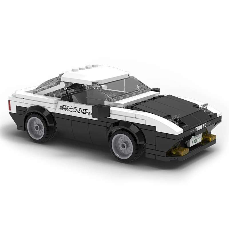 MODEL 1:24 BUILDING BLOCKS KIT CADA BRICKS TOY for BOYS HOBBYIST JAPANESE ANIME INITIAL D AE86 TRUENO//FC35/FD35 RX-7 RACING CAR