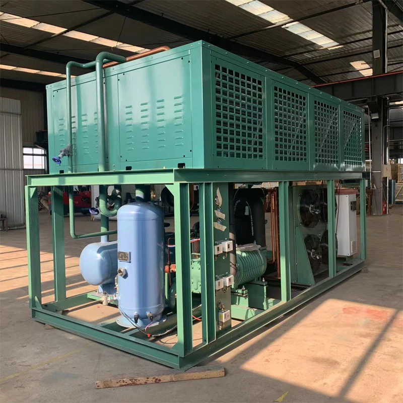 Walk In Cooler Condensing Unit And Evaporator For Cold Room