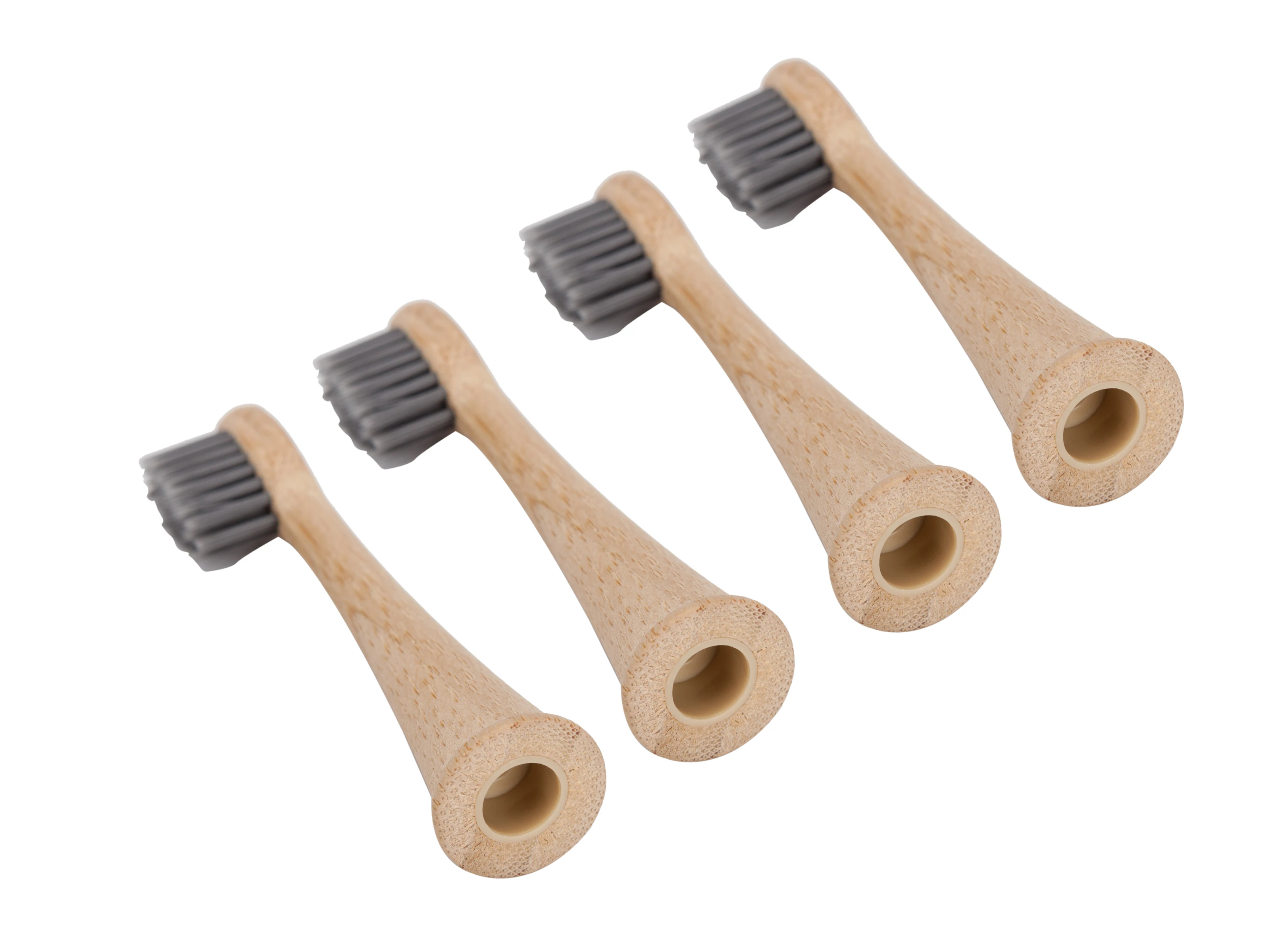 Ecological Environmental Green Replacement Tooth brush heads Biodegradable Electric Tooth Brush Bamboo Heads Recyclable