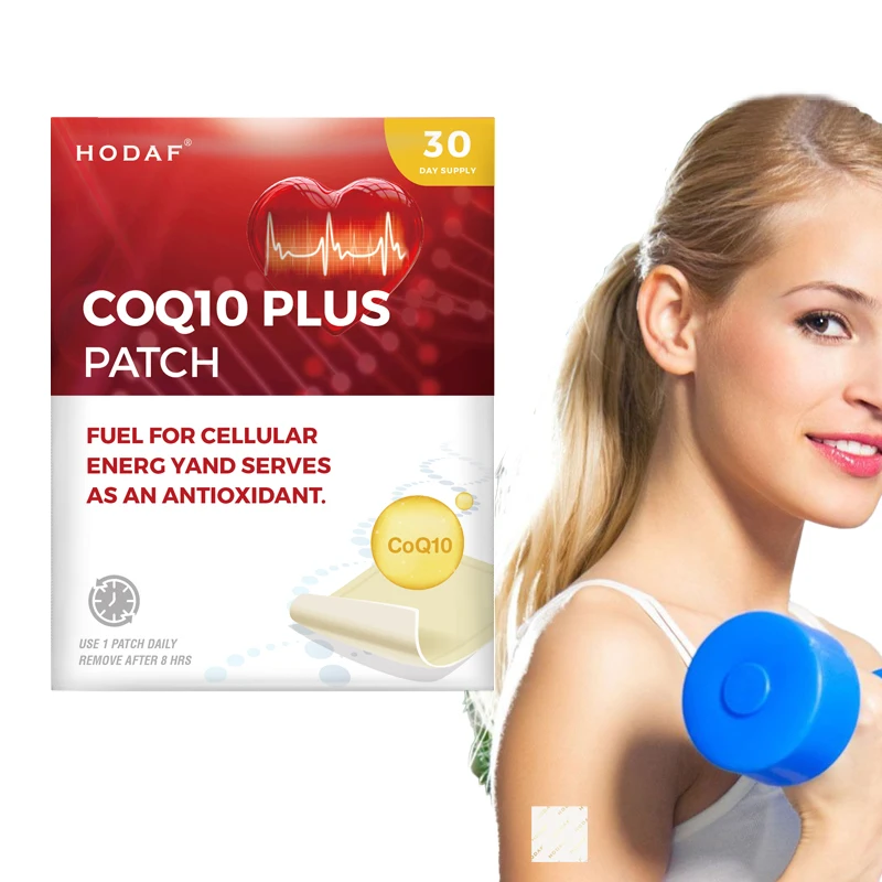 HODAF Hot Selling COQ10 Supports Heart Healthcare CoQ10 Patches