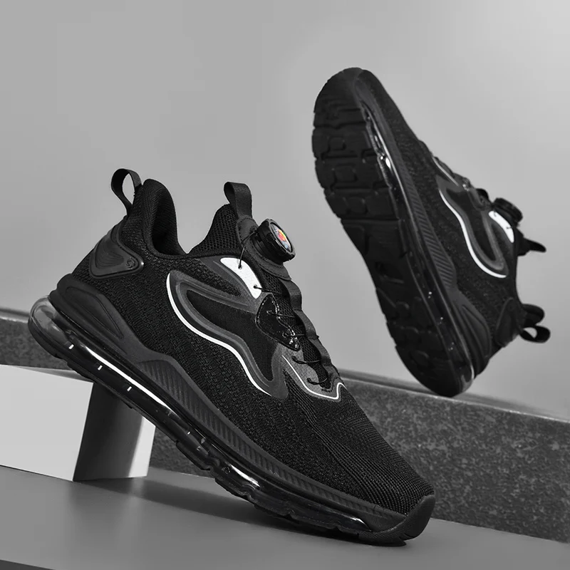 Custom Logo Running Shoes Fitness Spring Jogging Sneakers Air Cushioning Mesh Sneakers Casual Shoes Zapatillas Deportivas