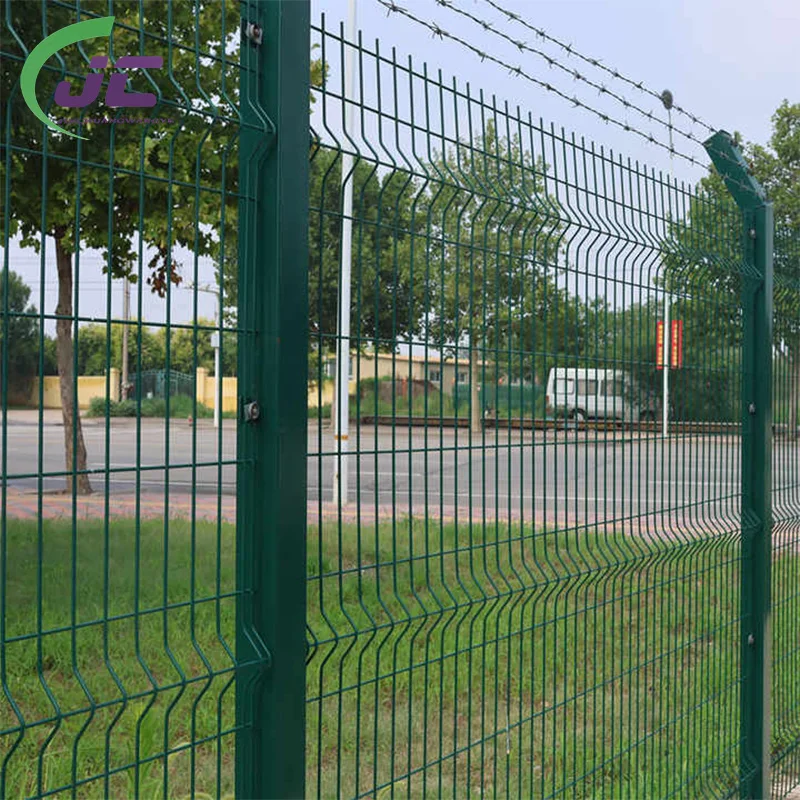 Легкосборная 8-футовая сетчатая панель из железной проволоки 3D-изогнутый забор для ранчо и двора ограждение периметра с решетчатыми воротами 3D-моделированием