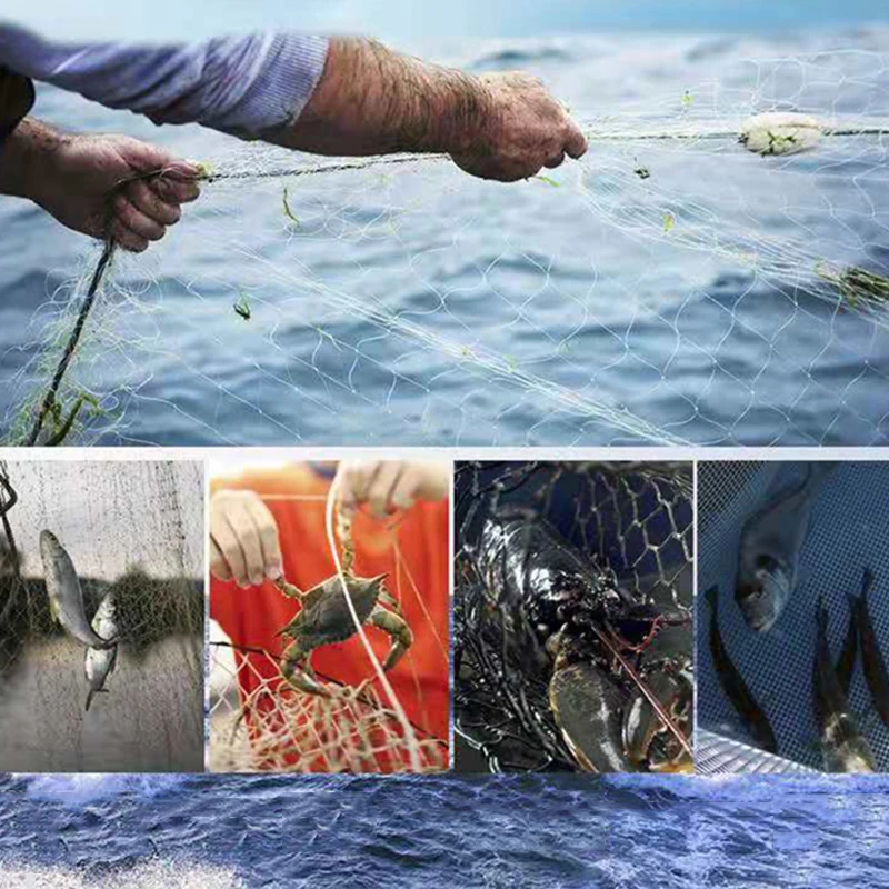 Catch Fishing Fly Hand Frisbee Cast Nets Throw Drawstring Casting Nylon Small Mesh Hunting Trap