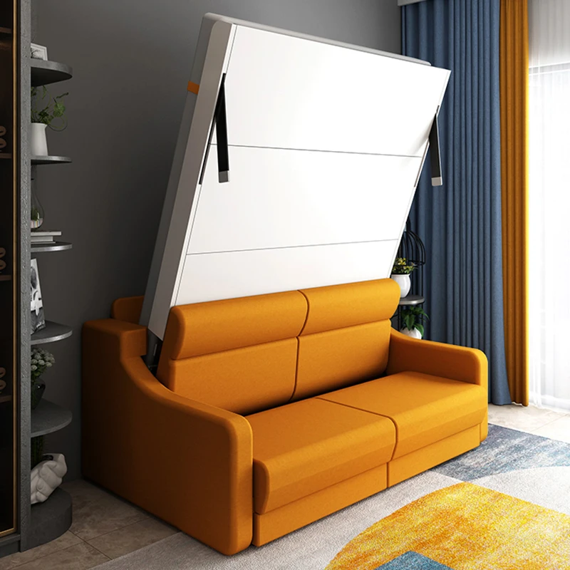 Bedroom Hardware Wall Bed Murphy Bed Kit Mechanism Folding Wall Murphy Bed With Sofa Wall