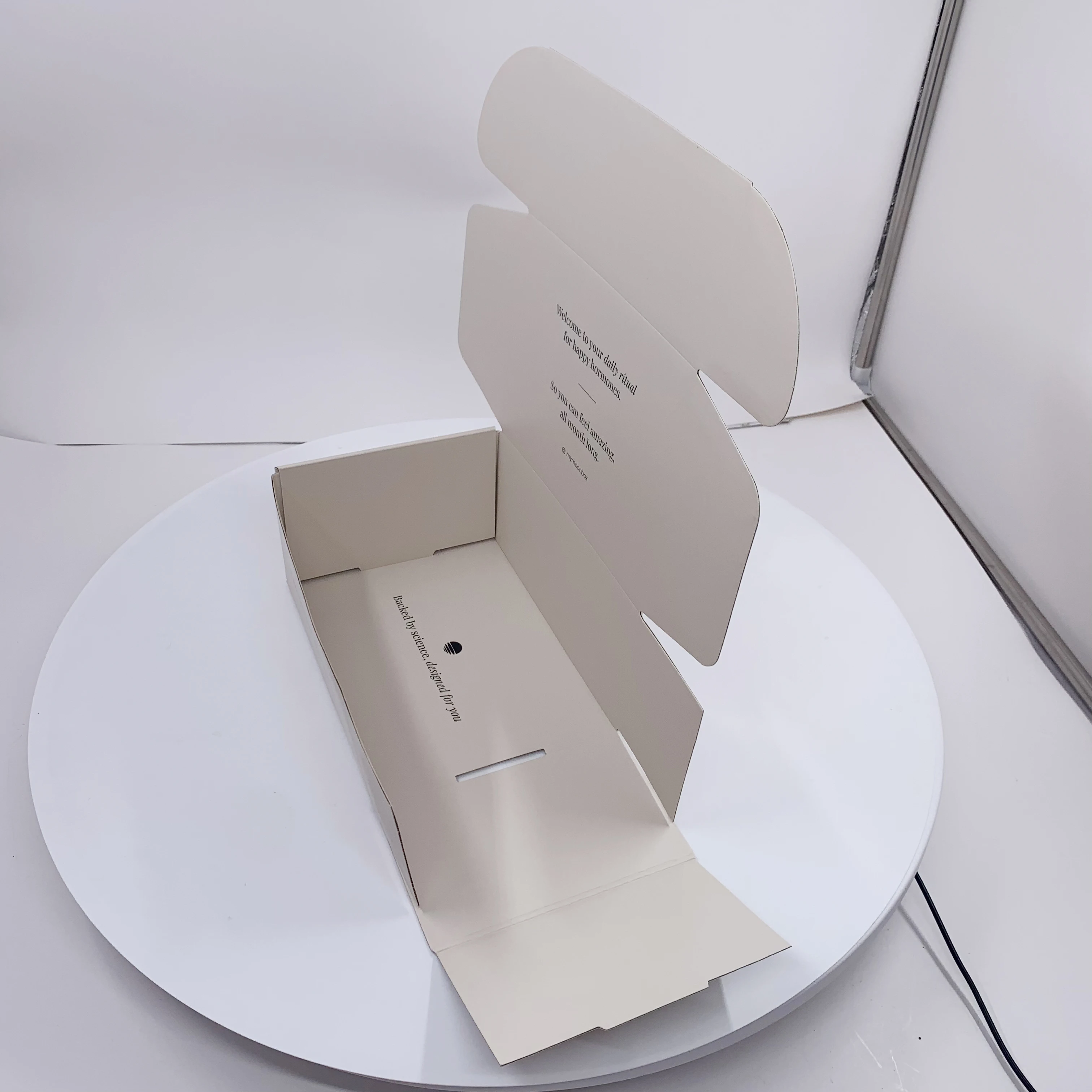 Mailing Box Folding Corrugated Carton Rectangle Paper Double Sides shipping box custom Printed Corrugated Shipping Box