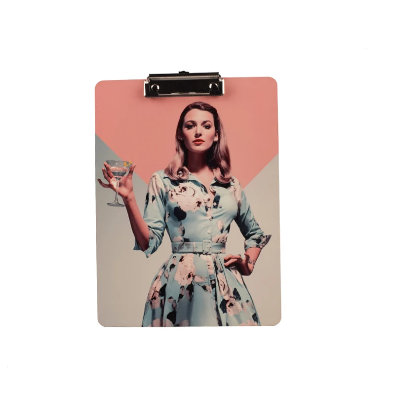 Low Price Guaranteed Quality Sublimation Mdf  Clipboard Wooden Clips Folding