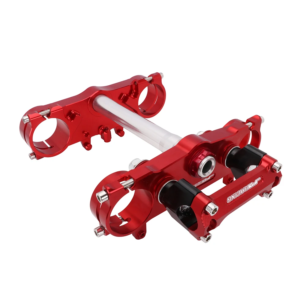 
JFG CRF250R CRF450R Dirt Bike CNC Aluminum Triple Tree Clamps Steering Stem And Bar Mount 