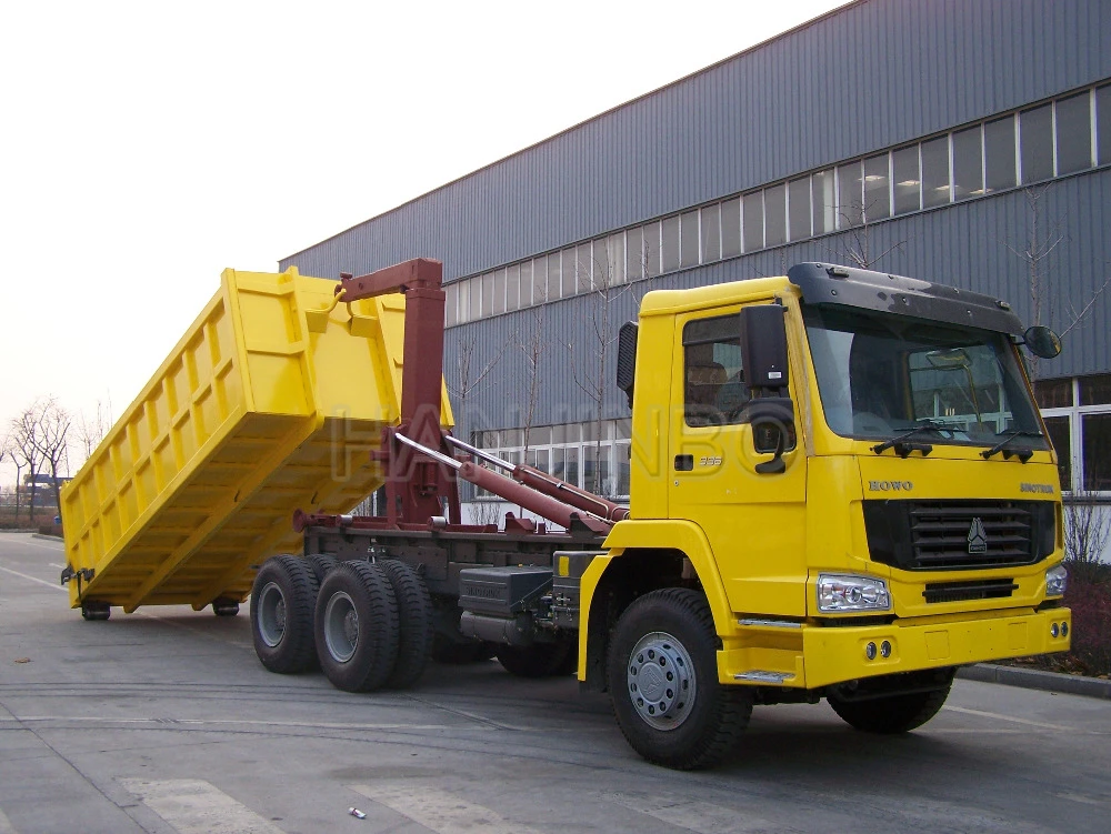  HOWO 6x4 20 куб. М крюк подъемник мусоровоз для