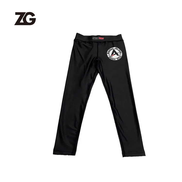Manufacturer Custom Women Fitness Compression Legging/Fighting Jiujitsu Men Tights Grappling Spat Pant