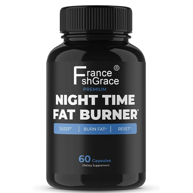 Night Time Fat Burner Capsule for Women Enhance Fat Burn While You Sleep