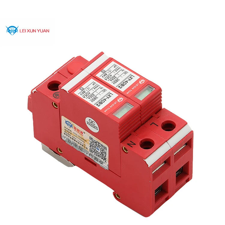 10ka-40ka Dc Ac Surge Protector Spd Power Supply Lightning Protection Device