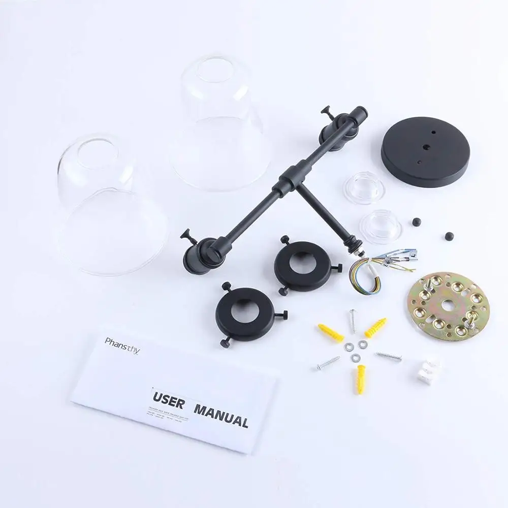 Black Vintage Bathroom Vanity Lighting Fixtures Over Mirror Glass Globe Wall Lamp 2 Lights Vanity Light For Bathroom