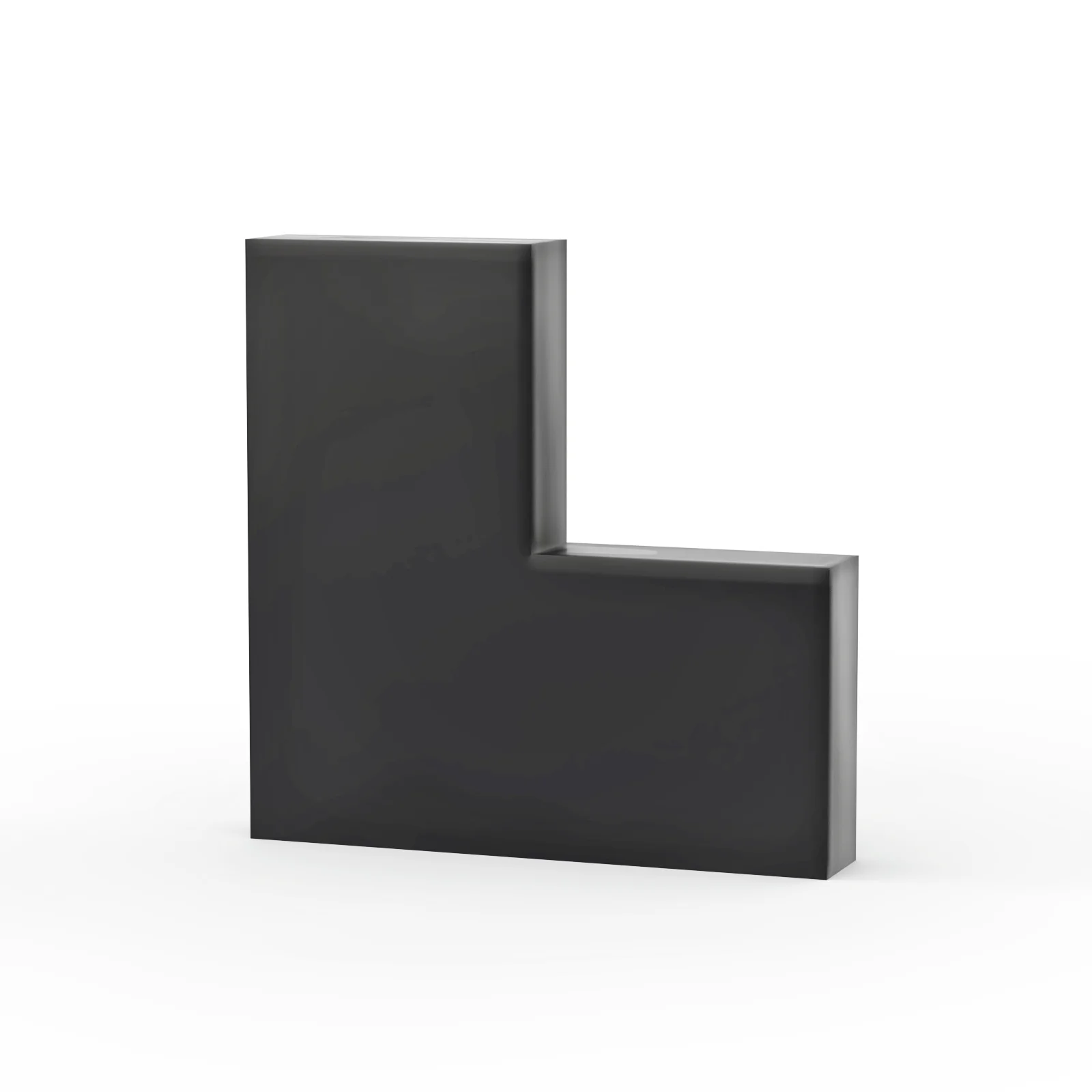 Bebricks 14719 Tile 2x2 Corner Building sets block parts for MOC colorful building brick toys with DIY groove in studs