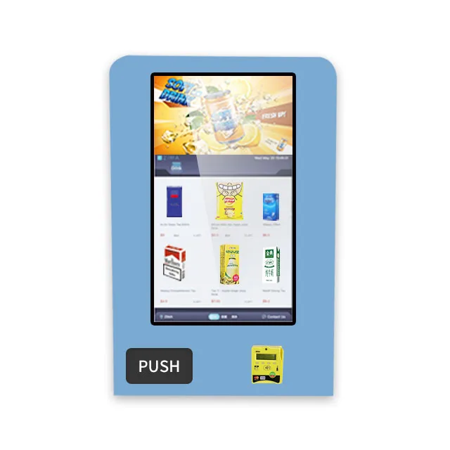 32-inch Touch Screen Mini Wall Mounted Vending Machine For Cosmetic Products