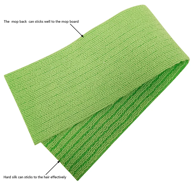 Esun High-Efficiency Microfiber Mop Pads Disposable Multifunction Head for Easy House Cleaning Aluminum Pole Floor Cleaner