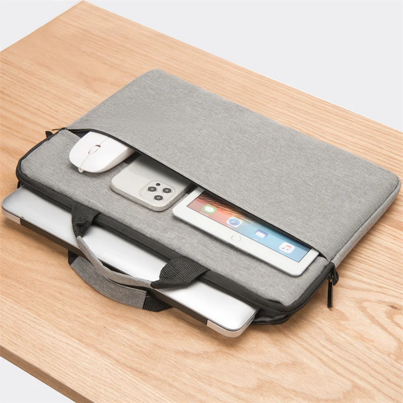 Classic Custom 15 Inch Portable Waterproof Laptop Bag for Men Women Computer Briefcase Sling Bag