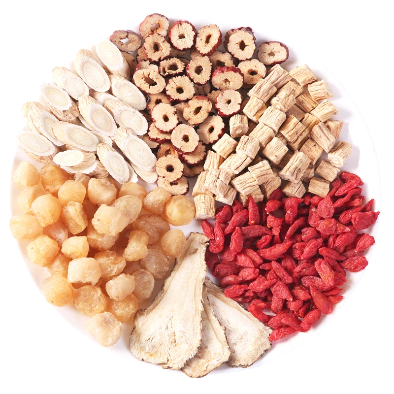 Chinese Wholesale Astragalus Dangshen Angelica longan Goji berry longan wolfberry jujube combination red date tea