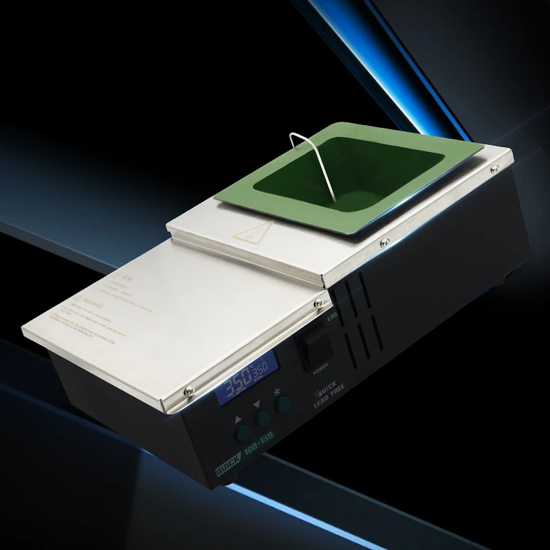 SMT rework Machine PCB soldering iron pot large capacity design solder pot machine 600W Quick 100-15S