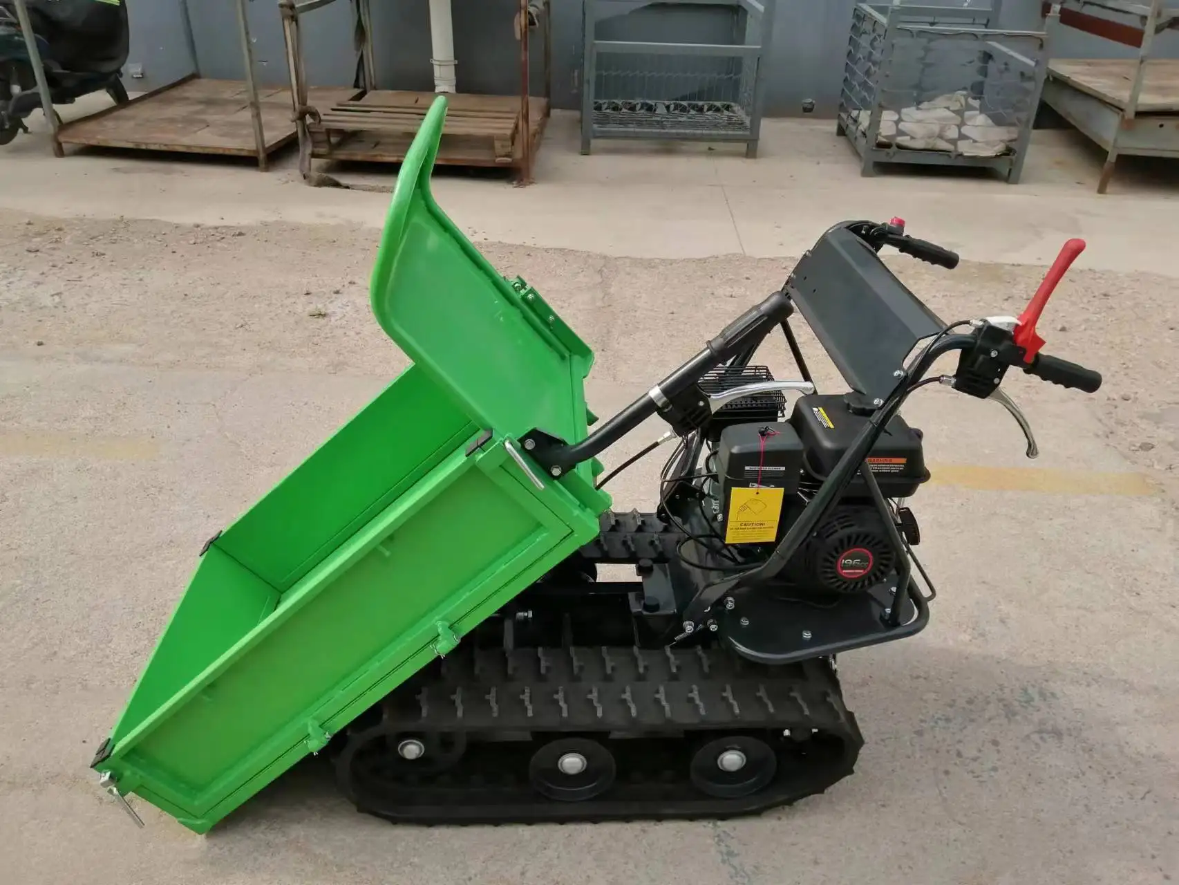 Highlift dumper truck