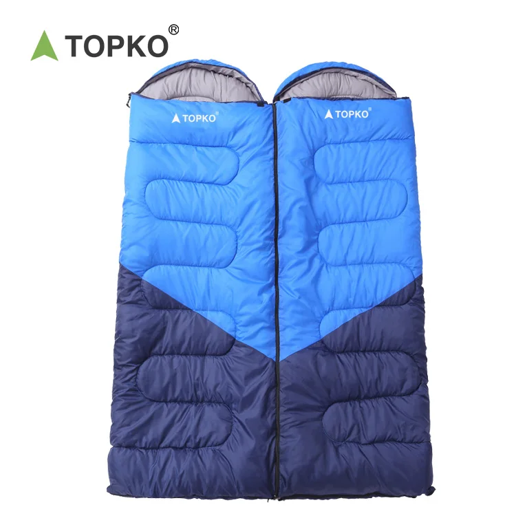 TOPKO Outdoor Sports New Design Envelope Shape Super Comfortable Trekking Hiking Travel Waterproof Sleeping