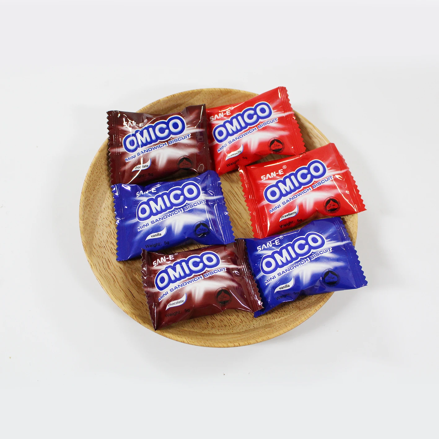 Traditional 400g assorted biscuits strawberry filled cookies Crispy butter cookie maker Factories