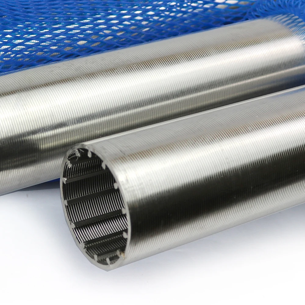 2021 Year New Products Water Well Filter Metal Wedge Wire Screen Filter Mesh johnson Screen