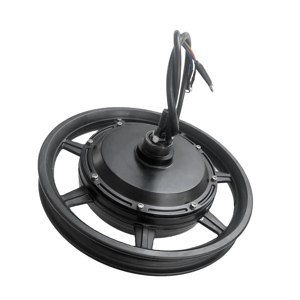 Customized 2000w e scooter rear drive 48V 60V 72V bike electric brushless 14 inch wheel skateboard hub dc motor