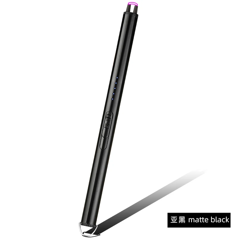 Honglu Rechargeable USB Lighter windproof BBQ/Kitchen/Candle cigarette arc lighter cigarette lighter