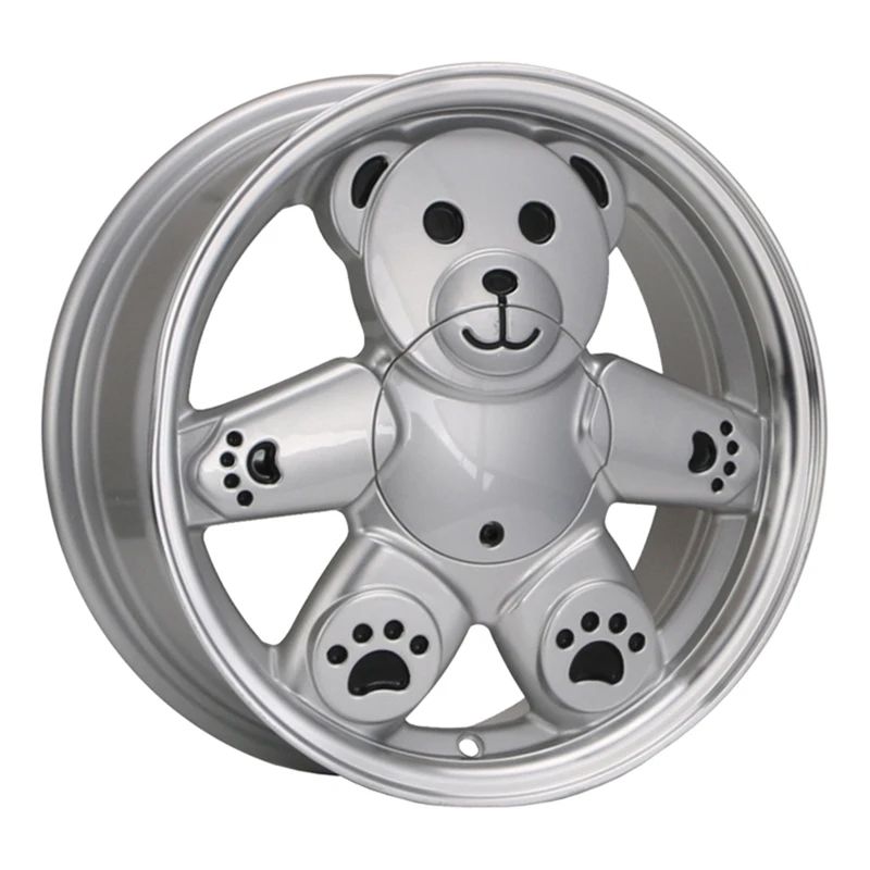 Fashion style 13 14 15 16 17 18 19 20 21 22 inch sliver lip polished 4x100 5x100 car alloy wheels for sale