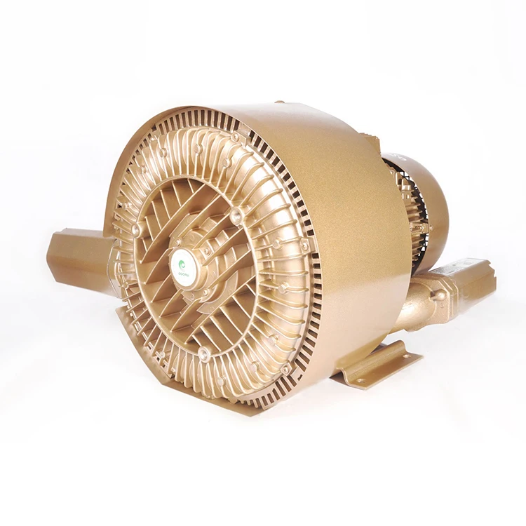 Dual Stage 50Hz/60Hz Double Channel Blowing Suction Ring Blower for Air Compressor or Vacuum Operation