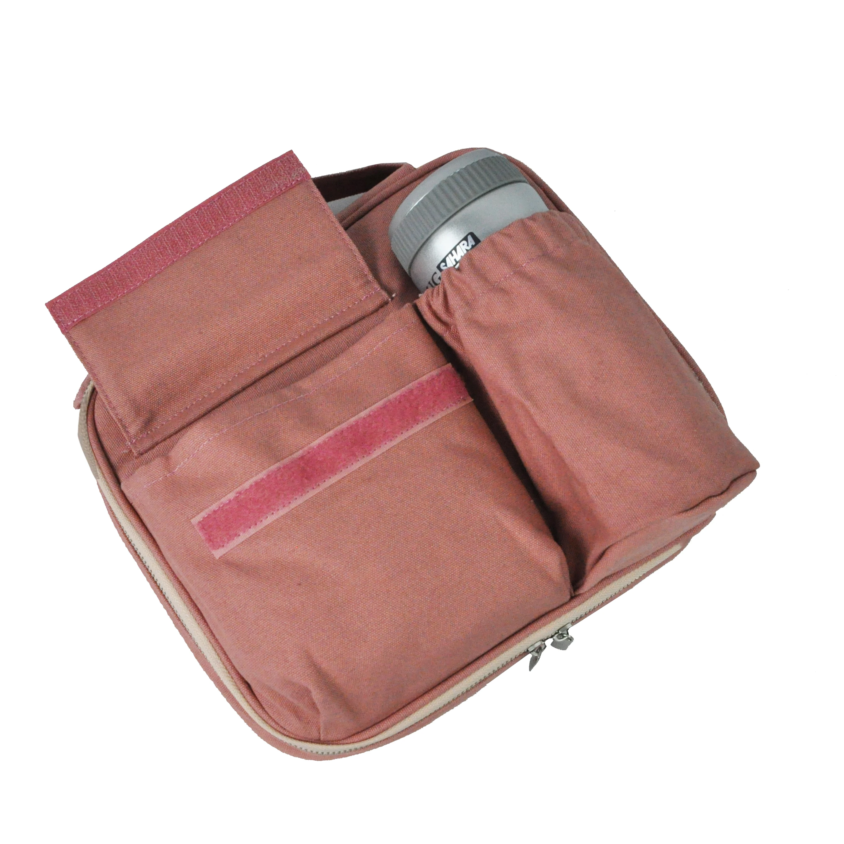 Hot Selling Student Women Travel Work Picnic Organic Cotton Insulated Lunch Bag for Bento Box