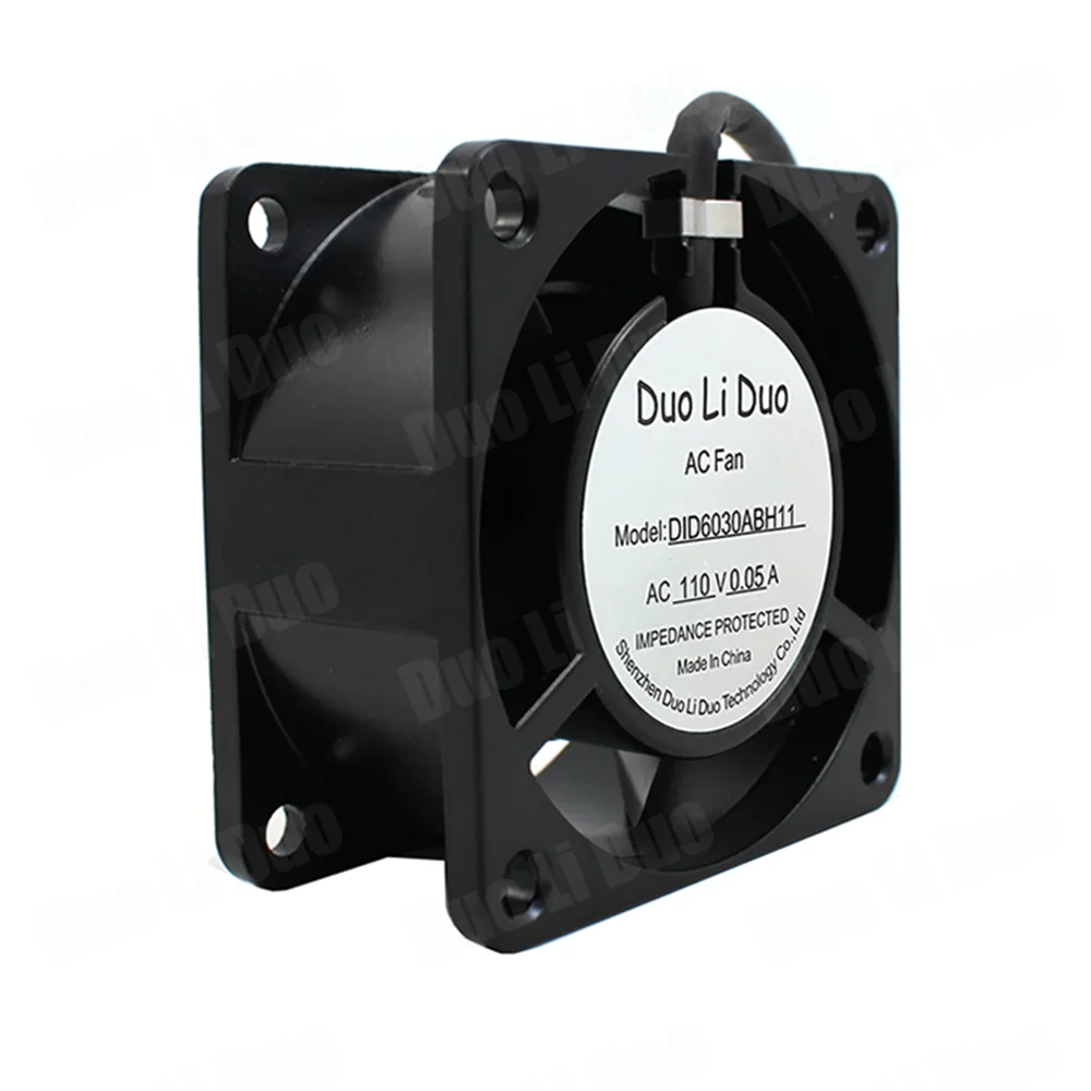 60mm ac axial fan 60*60*30 mm 110v 220v mini Aluminum frame silent fan