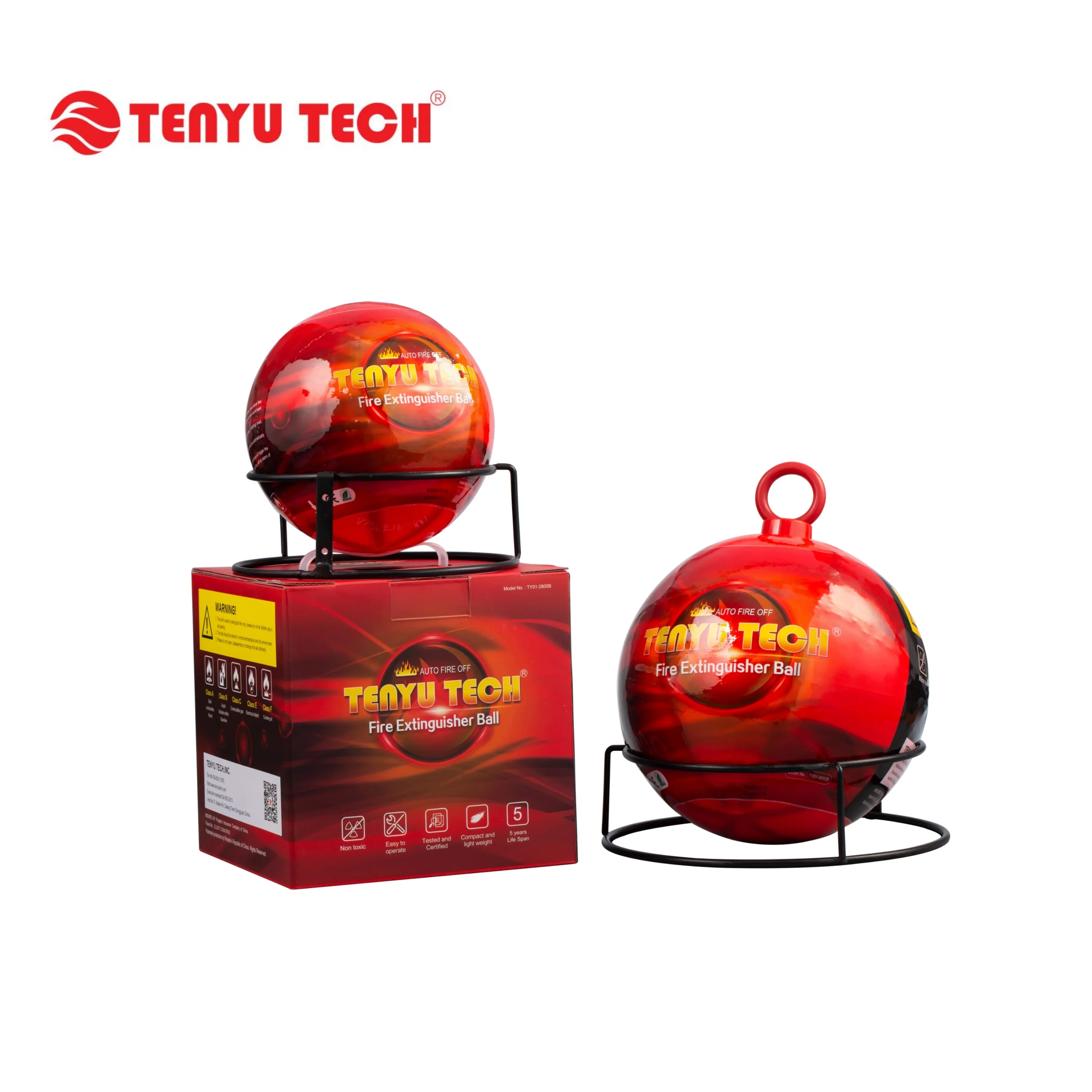 Automatic Fire Extinguisher Ball factory Compact Portable and Highly Efficient