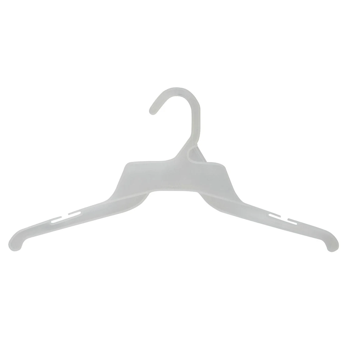 Chunshui бренд PP PS перерабатываемый материал дешевые белого цвета Нескользящие изготовленные на заказ пластиковые модельные вешалки для одежды
